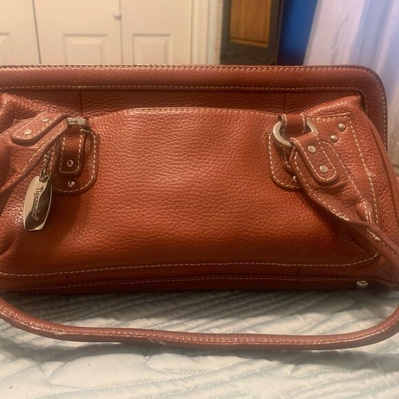 Tignanello Burnt Orange Leather - Picture 3 of 9